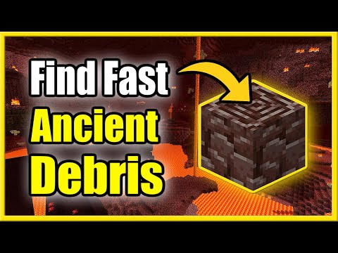 Fastest Way to Find Ancient Debris in Minecraft...
