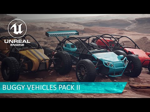 Buggy Vehicles Pack 2 Unreal Engine 4 Asset