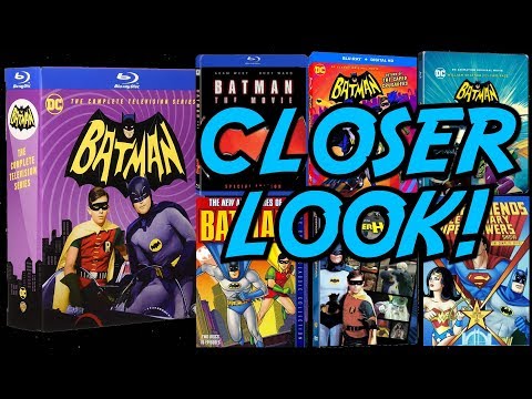 Closer Look - Adam West Batman DVD/Blu-ray Collection