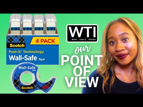Scotch Wall-Safe Tape - WTI product video review