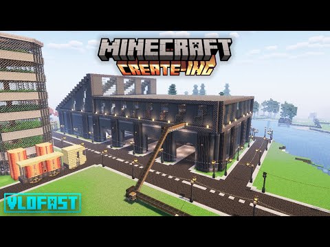 EPIC Expansion: Building an Industrial Zone with Create Mod!