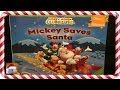 DISNEY MICKEY MOUSE MICKEY SAVES SANTA Read Aloud Storybook For Kids Children
