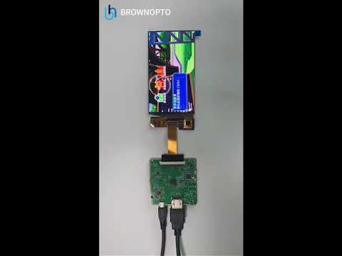 5.0 Inch AMOLED Display Module 720x1280 Touch & MIPI Interface Video