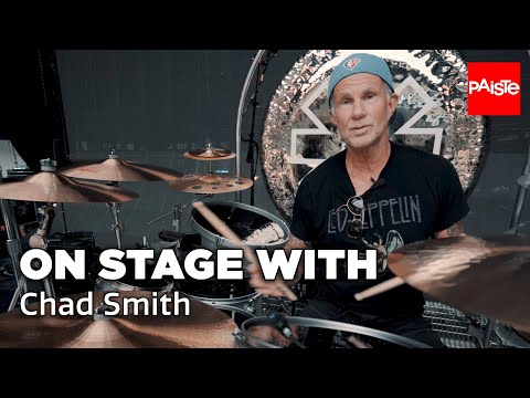 PAISTE CYMBALS - On Stage with Chad Smith (Red Hot Chili Peppers)