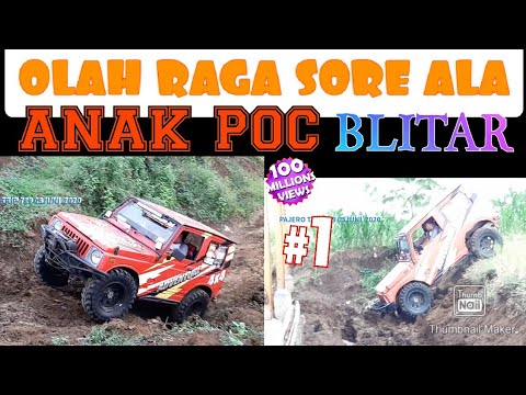 OLAH RAGA OFFROAD ALA ANAK POC | Sirkuit POC kaulon 789 Blitar