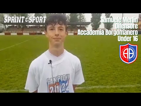 Crescentinese-Accademia Borgomanero: L'intervista a Samuele Merlin, difensore centrale rossoblù