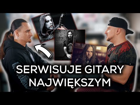 Serwisuje gitary NAJWIĘKSZYM! Gitary, setup, kontrola jakości i stare Fendery; Kolya Kisly z RUF
