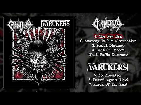 Chikara / The Varukers -  split MC/CD FULL ALBUM (2020 - Crust / Hardcore Punk)
