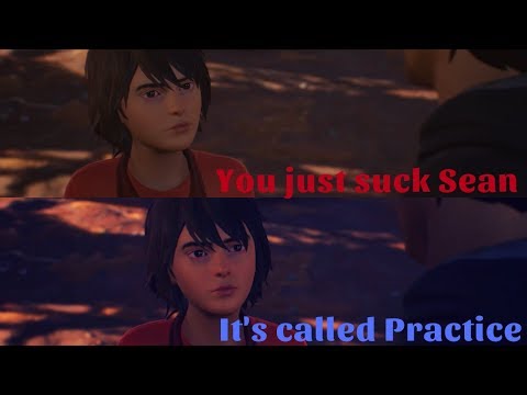 Watch how Daniel's attitude changes knife throw conversation |All Variation| Life is Strange 2 Ep 3