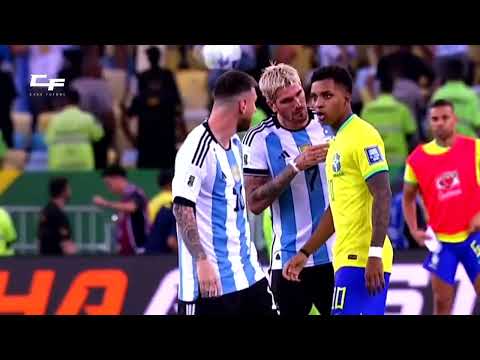 RODRIGO LE DICE CAGON A MESSI