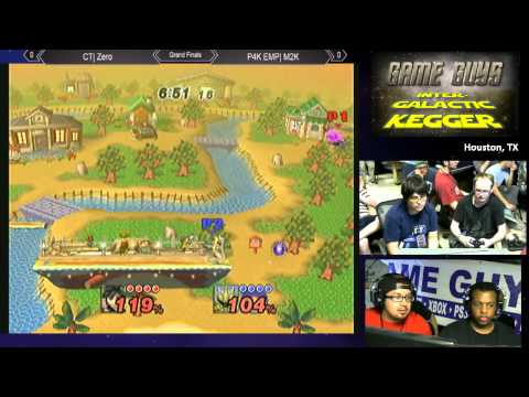 P4K EMP Mew2King (Fox, M2) vs CT ZeRo (Pit) Grand Finals - Game Guys Intergalactic Kegger: Project M