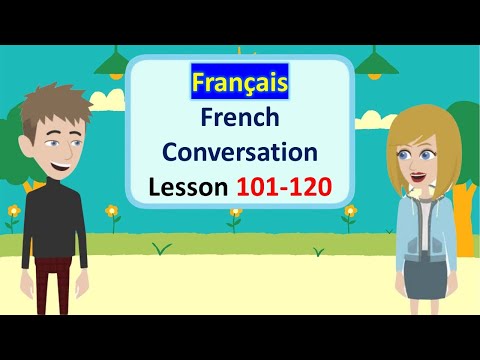 French Practice - Lesson 81-100 | Pratique quotidienne du français