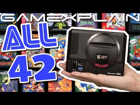 Sega Genesis Mini: All 42 Games Gameplay