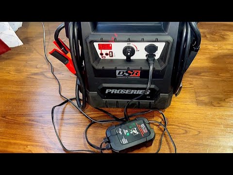 HOW TO CHARGE DSR PROSERIES JUMP STARTER