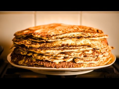 Condensed milk pancakes / Boris special blins (20K subs special)