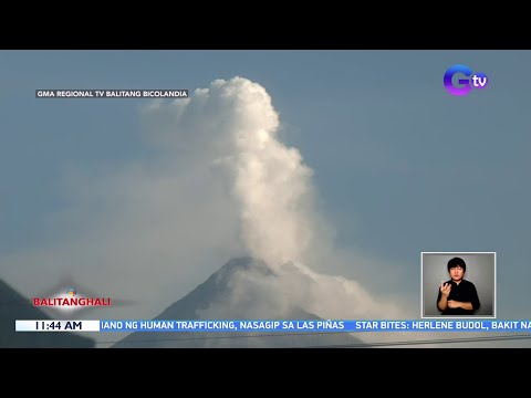 Bulkang Mayon, nananatili sa alert level 3 BT