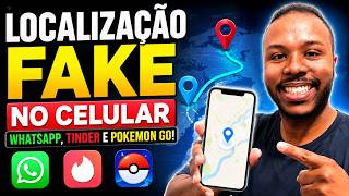 Como usar LOCALIZAÇÃO FALSA no ANDROID e iPhone (fixa e em movimento) | WhatsApp, Tinder, Pokemon GO