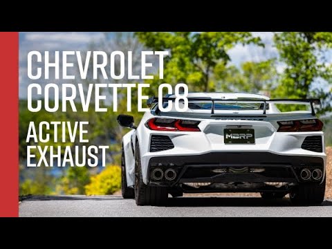 2020+ Chevrolet Corvette C8 // MBRP 3" Cat-Back, Active Profile, Quad Exit Exhaust