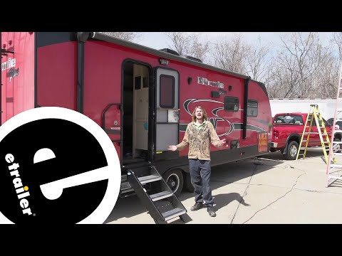 Set up: MORryde StepAbove RV Steps with Strut Assist on a 2017 Winnebago Minnie Plus Travel Trailer