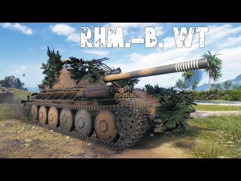 World of Tanks Rhm.-Borsig Waffenträger - Power Of German Tier 8 TD.