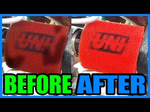 How To Clean A Foam Air Filter