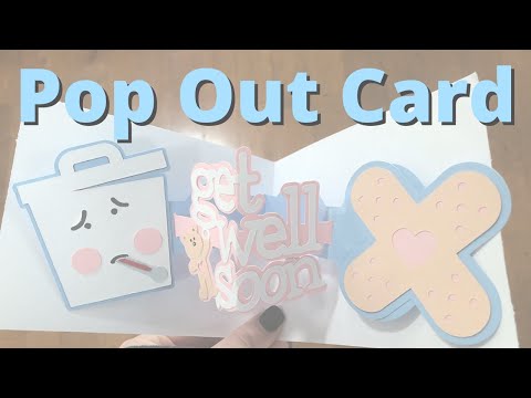 Get Well Pop Up Card