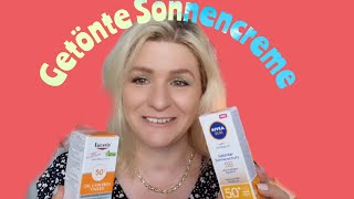 Ich teste, Eucerin Photoaging Control Tinted Face Sun Gel-Creme | Nivea Sun  getönte Sonnenschutz BB