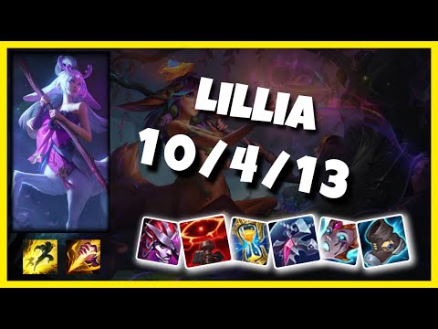 Lillia vs Karthus EU Challenger JUNGLE (10/4/13) Gameplay Replay - Patch 10.23