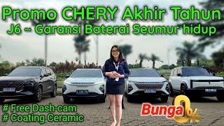 Promo Akhir Tahun Chery. Harga OMODA Makin Murah. Promo Chery J6, Tiggo Cross CSH, Tiggo 8, Tiggo 9.