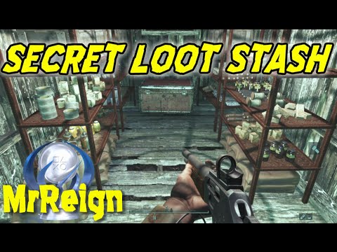 Fallout 4 - Far Harbor - CRANBERRY ISLAND BOG - SECRET LOOT STASH - LOADS OF RESOURCES