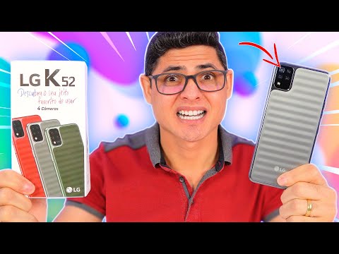 OLHA ISSO! LG K52 chegou aqui e me deixou MUITO CONFUSO! Unboxing e Impressões