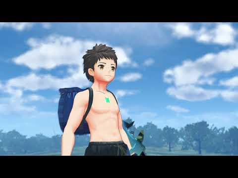 Xenoblade Chronicles 2 Swimsuit Edition Cutscene 127 - The Power to Protect