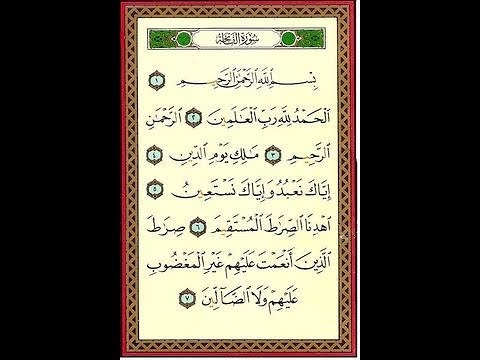 #37 AL FATIHAH - LỜI KINH CẦU NGUYỆN HẰNG NGÀY CỦA NGƯỜI MUSLIM