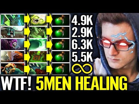 EPIC PRO 200 IQ Super Smart Healing Strat WTF 20Min GG Picks by Miracle Most Fun Dota 2 Gameplay