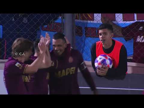 Gol de José Sand. Lanús 3 - Sol de Mayo 0. 32avos. Undécima edición.
