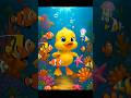Little Duck Explores The Underwater World