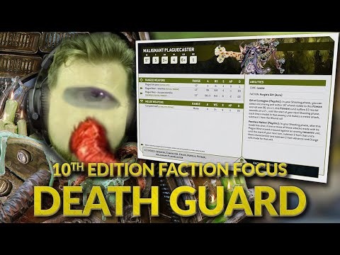 DEATH GUARD - 10th Edition Faction Focus Breakdown with Bricky