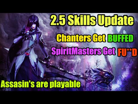 Skill Changes Nerf/Buffs all Classes 2.7 Update Aion Classic EU