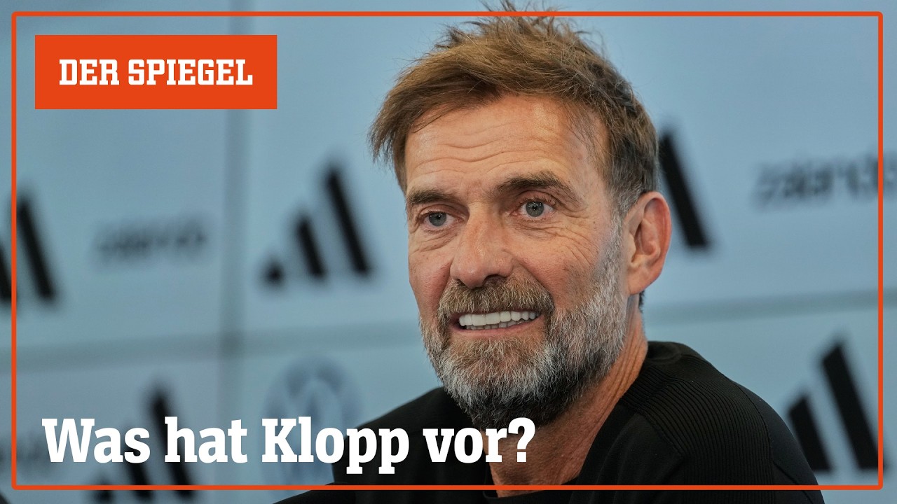 Livestream: Wie will Jürgen Klopp den deutschen Fußball wieder zu Erfolgen führen? | DER SPIEGEL