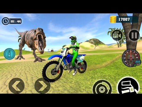 Extreme Motocross beach 3d Driving Bike Stunt #4 - Motorbike Racing Best Bike game Android Gameplay