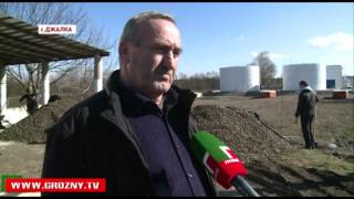 В Гудермесском районе скоро откроют новую водопроводную линию