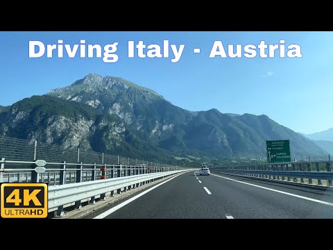 Driving from Tarvisio Udine Italy to Austria, Driving in August