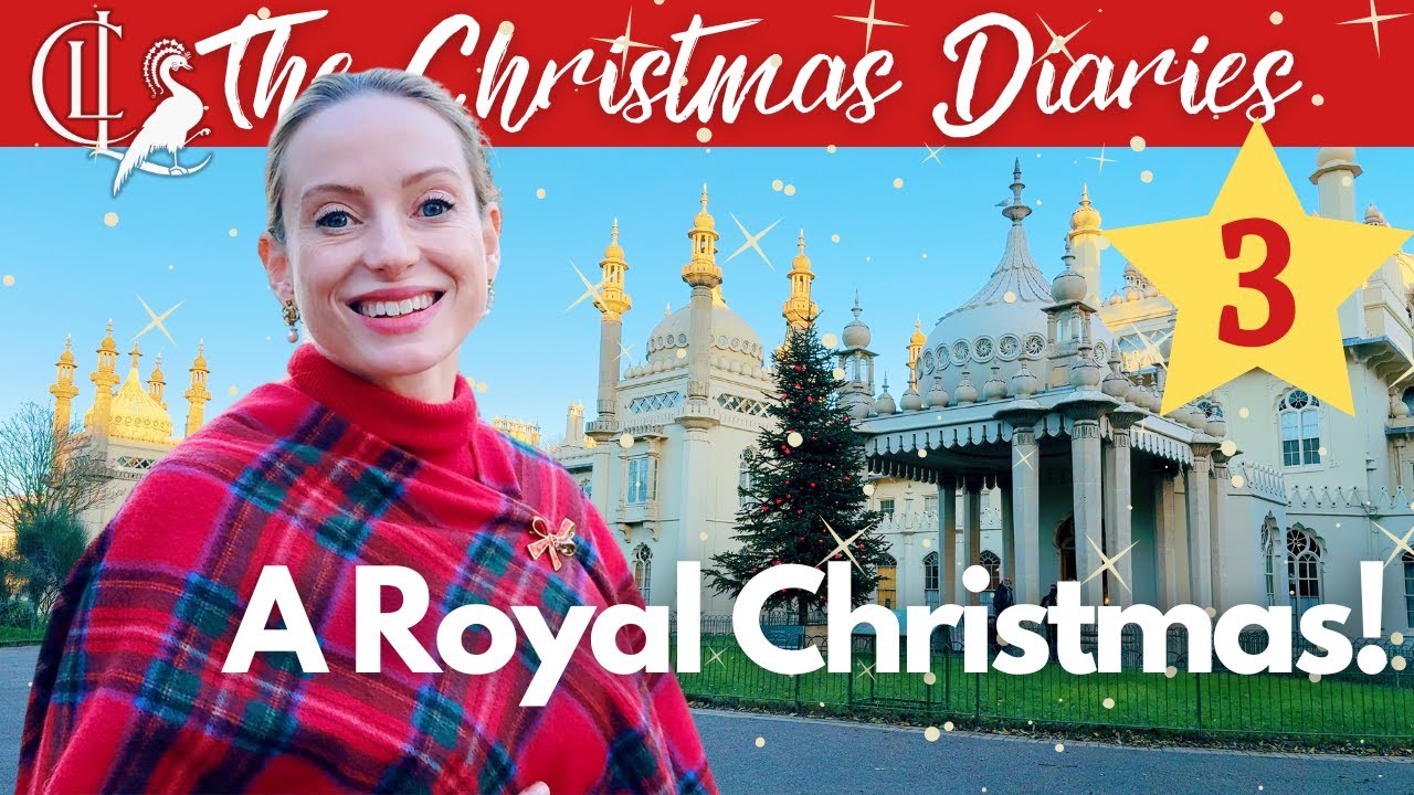 🎄 Brighton Pavilion: Touring a Royal Residence Decorated for Christmas! 🎄