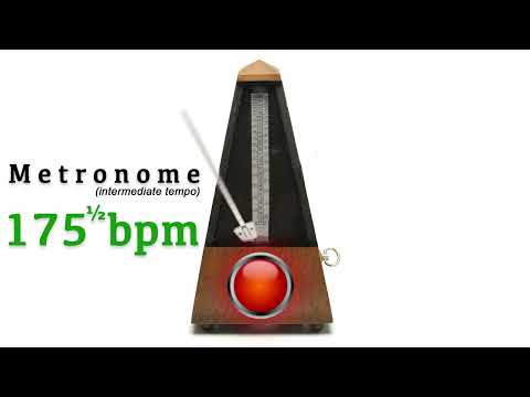 Metronome 175.5 bpm 🎼