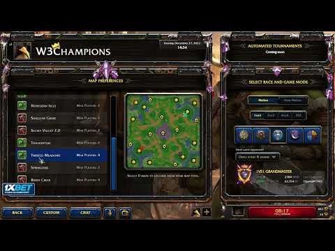 Happy's stream 27th December 2022 Battle.net - w3champions Часть 2