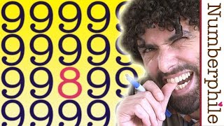 Glitch Primes and Cyclops Numbers - Numberphile