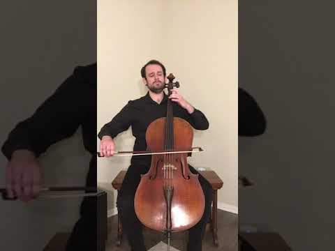 Quarantine Clip: The Bach Project Episode 20: Cello Suite. No. 4 - Allemande