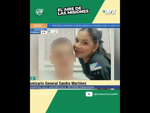 Femicidio en Andresito: dos oficiales fallecidos