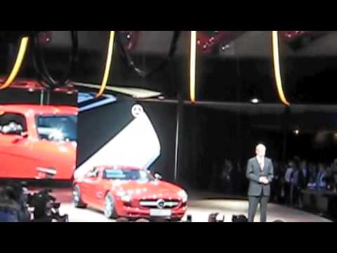Mercedes SLS AMG, IAA 2009 world premiere, Introduction by Dr.Z