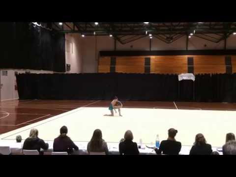 Bits of Melissa's rhythmic gymnastics 2015